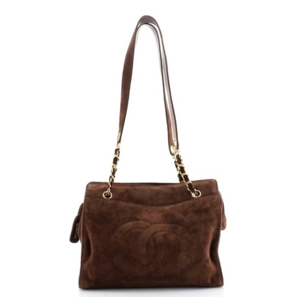 CHANEL Handbags - Chanel Suede Bag